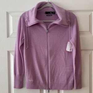 Ralph Lauren Polo Golf Women's Washable Cashmere Full-Zip Sweater